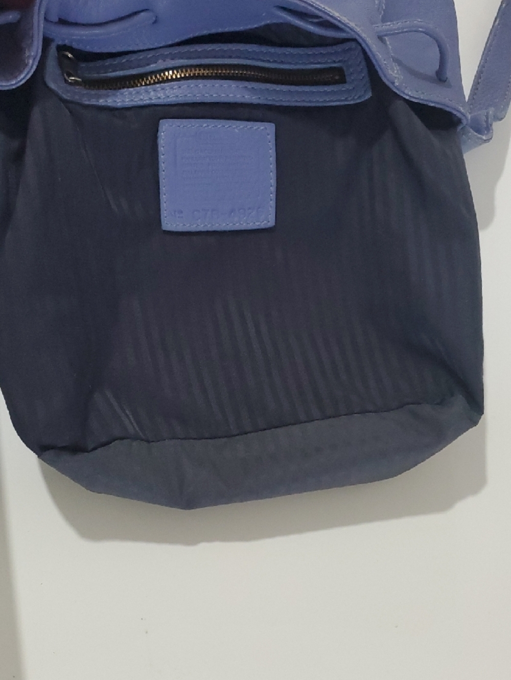 VINTAGE Coach Sonoma Drawstring Leather Shoulder/Crossbody Bucket Bag💙 - Picture 7 of 12